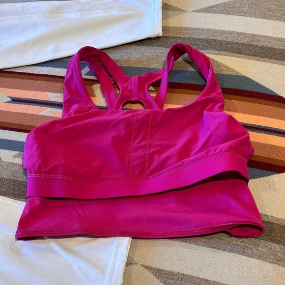 Lululemon stash it sports bra size 6 pink - Picture 5 of 6